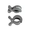 Lodger Clip Swaddler Clips for Cotton Swaddle Wrap (2 pcs), Carbon