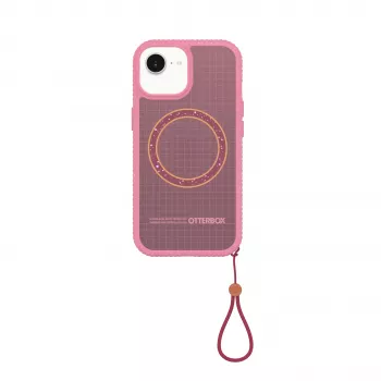 OtterBox Sole Series Back Cover Xtra Hot Pink for iPhone 13/14/15/16e MagSafe Compatible