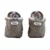 Lodger Slipper Folklore Fleece Baby Slippers, Buffalo Plaid, 12-18 Months