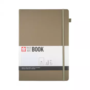 Sakura Notebook DIN A4 Lined, Dark Grey Hardcover 160 Pages, 1 Piece (94147005)