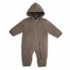 Lodger Skier Teddy Baby Romper, Size 74, Buffalo