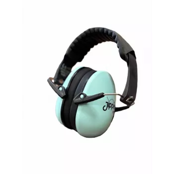 Jippie's Noise-Reducing Ear Defenders for Children, Light Green