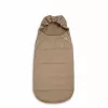 Lodger Mini BunkerTeddy All-Season Car Seat Footmuff, Beige