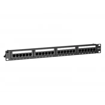 DS-IT CAT 6 UTP Network Patch Panel, 19 inch, 24-Port DS-Patch6-24UTP