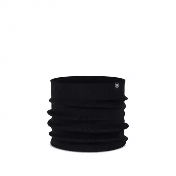 BUFF Lilon Neck Warmer Black - PrimaLoft Insulation, Recycled Polyester, Seamless