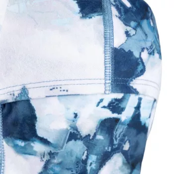 Buff Thermonet Balaclava with Flap - Synth Blue