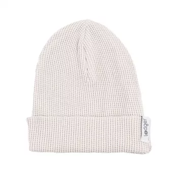 Lodger Beanie Ciumbelle Baby Hat, Cloud Dancer, 6-12 Months