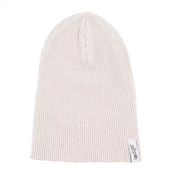 Lodger Beanie Ciumbelle Baby Hat, Cloud Dancer, 6-12 Months