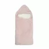 Lodger Wrapper Teddy Sleeping Bag, Powder