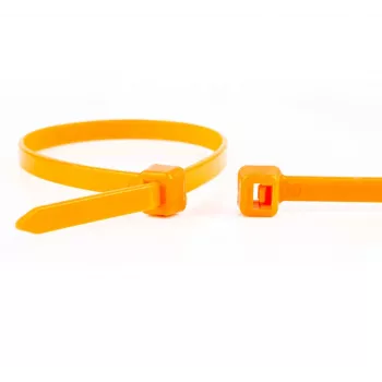 WKK Cable Ties Orange 300 x 3.6 mm, 100-Pack 110194371