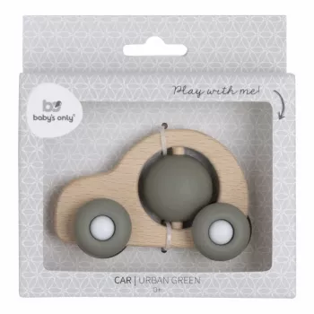 Baby's Only Wooden Toy Car, 0+, Urban Green