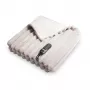 Duux Yentl Heated Blanket Striped Faux Rabbit Fur Grey 200x200 cm (DXOB02)