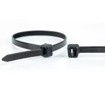 WKK 110256071 cable ties 430 mm x 4.8 mm black UV-stabilised 100 pieces