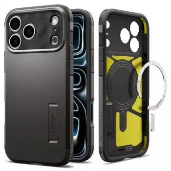 Spigen Tough Armor T MAG MagSafe case for iPhone 18 Pro Max / 17 Pro Max - Gunmetal