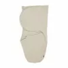 Lodger Bundler Solid Knit Cotton Baby Swaddle, Birch