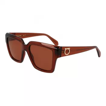 Ferragamo Women's Sunglasses SF2014S-232 Havana Brown Gradient 54mm