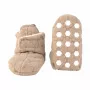 Lodger Slipper Folklore Fleece Baby Shoes, Beige, 12-18 Months