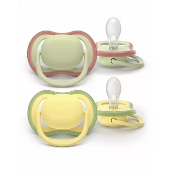 Philips Avent Ultra Air Soothers 18+ Months, 2-Pack, Neutral