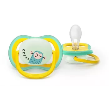 Philips Avent Ultra Air Night Soothers 18m+ Neutral 2-Pack