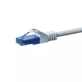 DSIT CAT6a U/UTP Ethernet Patch Cable, 100% Copper, 1.5 m, White DC-U6A2-015