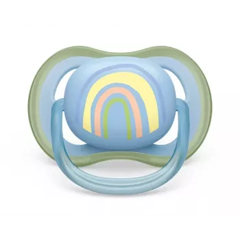 Philips Avent Ultra Air Deco Soothers Rainbow 0-6M Boys 1 Piece