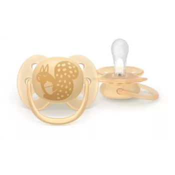 Philips Avent Ultra Soft DECO Pacifier 6-18 Months, 2-Pack