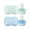 Philips Avent Ultra Start Soothers 0-2 Months, 2-Pack