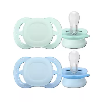 Philips Avent Ultra Start Soothers 0-2 Months, 2-Pack