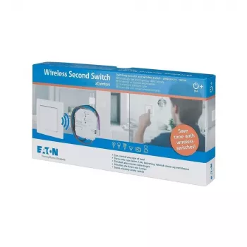 Eaton xComfort Wireless Wall Switch, 2-Channel Pushbutton CPAD-00/215 193730