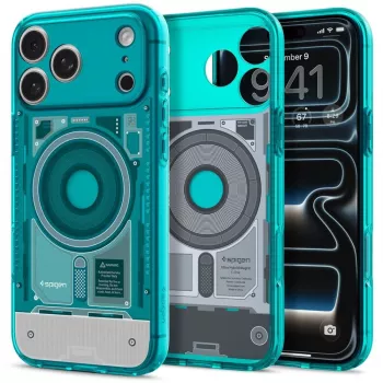 Spigen Ultra Hybrid MagSafe case for iPhone 17 Pro Max / 18 Pro Max - C-One Bondi Blue