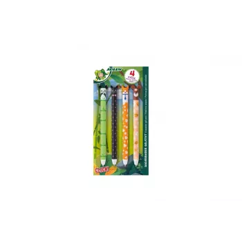 JOLLY gel pen animal motifs 0.5 mm blue, 4 pieces (7005-0005)