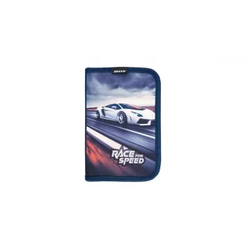 JOLLY filled pencil case with racing motif, 30-Piece set (9940-9341)