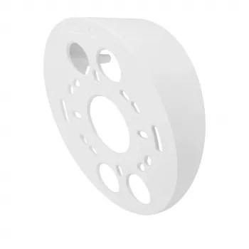 Hanwha Vision SBP-160TMW1 angled mounting adapter, white