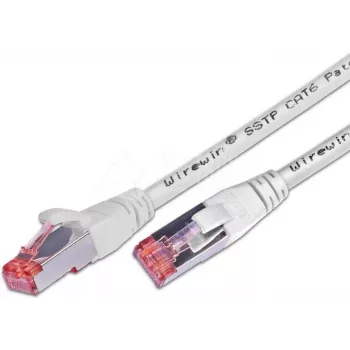 Wirewin CAT6 S/FTP Patch Cable, LSOH, White, 10 m, RJ45 PKW-PIMF-KAT6 10.0 WS