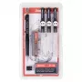 ARISTO mg1 pro College Ink Pen Set, 3 Pens 0.35 / 0.50 / 0.70 mm, 6-Piece (AR64311)