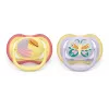 Philips Avent Ultra Air Soothers 0-6 Months, 2-Pack, Blue & Green