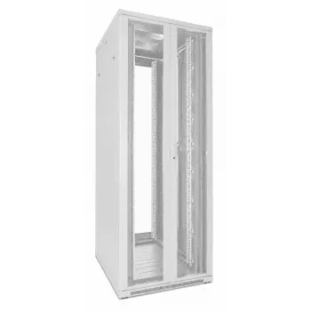 DSIT 47U 19-inch Server Rack 800x800x2200mm White with Perforated Double Doors DS8847DD-W