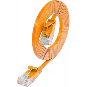 Wirewin Cat.6 Slim Ethernet Patch Cable U/UTP 1m Orange PKW-SLIM-KAT6 1.0 OR