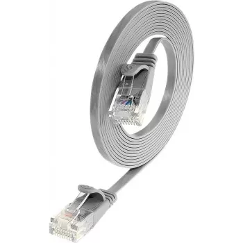 Wirewin Cat.6 U/UTP Slim Patch Cable, RJ45, 10 m, Grey PKW-SLIM-KAT6 10.0
