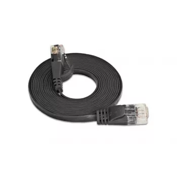 Wirewin Cat.6 Slim Ethernet Patch Cable U/UTP 20m Black PKW-SLIM-KAT6 20.0 SW