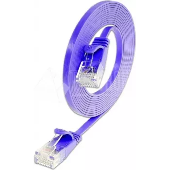 Wirewin SLIM Patch Cable UTP Cat6 7.5m Purple (PKW-SLIM-KAT6 7.5 VT)