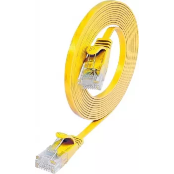 Wirewin SLIM Patch Cable U/UTP Cat6 Yellow 0.75 m PKW-SLIM-KAT6 0.75 GE