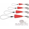 RUNPOTEC RUNP RUNPOFIX Cable Pulling Loop Set with Hook and Protective Cap, 4-Piece (10159)