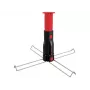Runpotec Multifunction Mandrel Attachment for XBOARD Cable Reel, Stainless Steel, 72 mm Diameter, 196 mm Height (20696)
