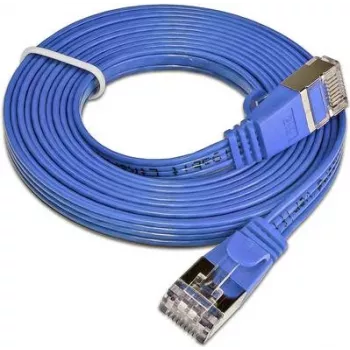 Wirewin Triotronik Cat 6 Patch Cable 0.25m Blue U/FTP (STP) RJ-45 Plug/Plug PKW-STP-SLIM-KAT6 0.25 BL