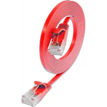 Wirewin SLIM U6 3 RT - Cat.6 Slim Patch Cable, U/UTP, 3.0 m, Red PKW-SLIM-KAT6 3.0 RT