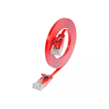Wirewin SLIM U6 3 RT - Cat.6 Slim Patch Cable, U/UTP, 3.0 m, Red PKW-SLIM-KAT6 3.0 RT