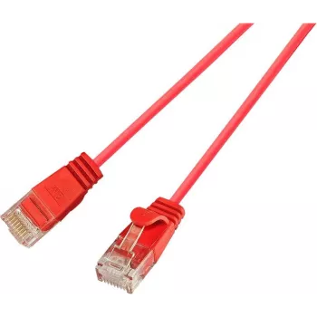 Wirewin Cat.6 Slim-Light Patch Cable U/UTP 1.0 m Red PKW-LIGHT-K6 1.0 RT