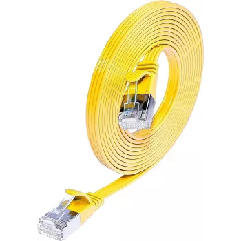 Wirewin SLIM STP Network Cable Yellow 1.5 m Cat6 S/UTP (STP) (PKW-STP-SLIM-KAT6 1.5 GE)