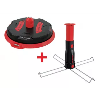 Runpotec Professional Cable Reel with Multifunction Mandrel Set 10174